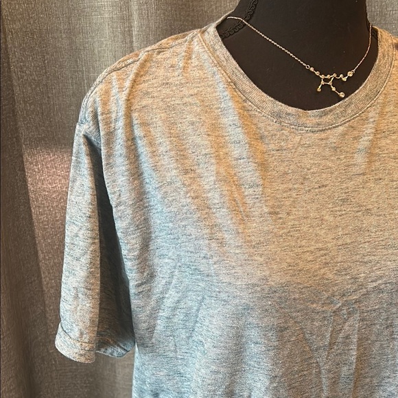 Goodfellow & Co Blue Boxy Short Sleeve T-Shirt - Picture 2 of 3